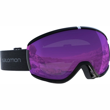 Skibrille Salomon iVY Black/ Ruby Damen