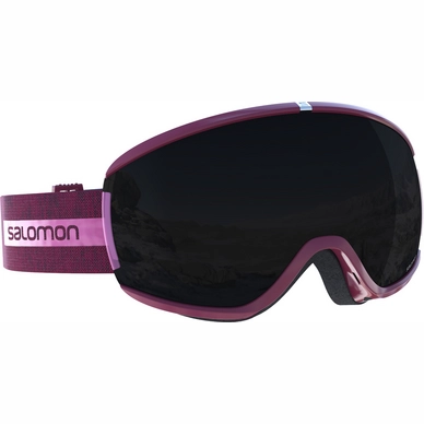 Skibrille Salomon iVY Beet Red/ Black Damen