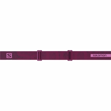 Skibril Salomon iVY Beet Red/ Black