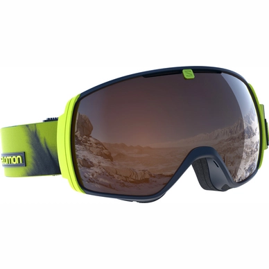 Skibril Salomon XT One Acid Lime/ Solar Tonic Orange
