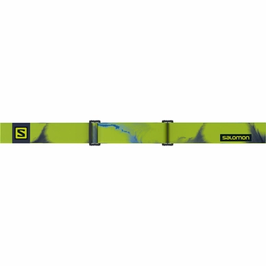 Skibril Salomon XT One Acid Lime/ Mid Red
