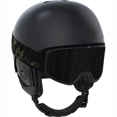 Skihelm Salomon Brigade Black
