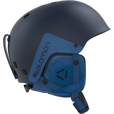 Skihelm Salomon Brigade Navy Blue