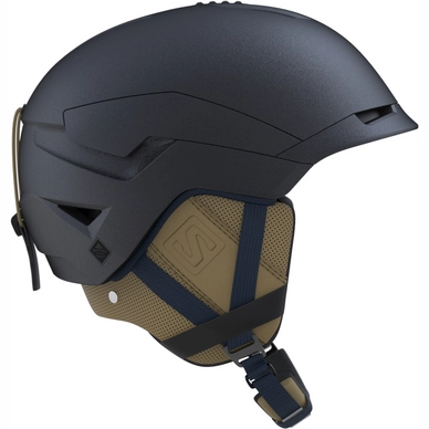 Skihelm Salomon Quest Ombre Blue/Honey/Beet Red Damen