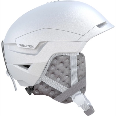 Skihelm Salomon Quest Access White Damen