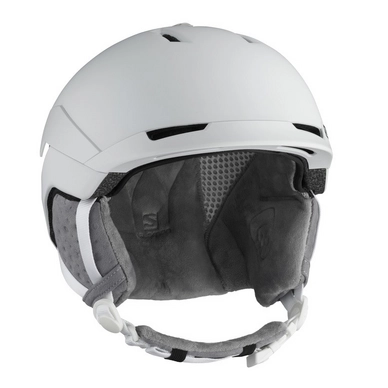 Skihelm Salomon Quest Access Women White