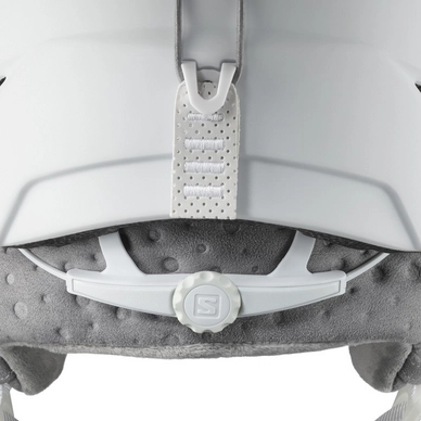 Skihelm Salomon Quest Access Women White