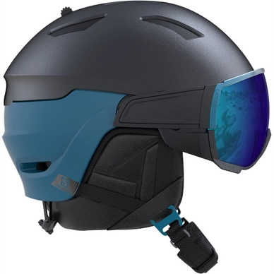 Skihelm Salomon Driver Ombre Blue/Hawaiian Surf Unisex