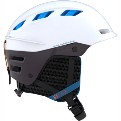 Skihelm Salomon MTN Lab White/Plum Perfect Unisex