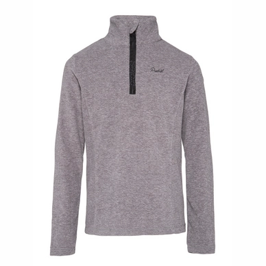 Pull de Ski Protest Girls Mutey 1/4 Zip Dark Grey Melee