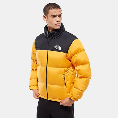 the north face 1996 retro nuptse jacket zinnia orange