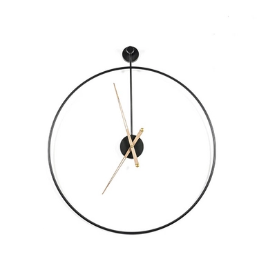 Clock By-Boo Sundial Small Black