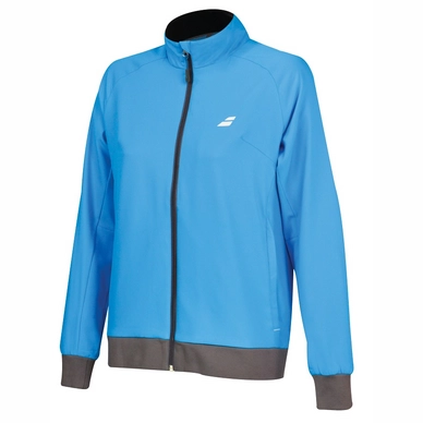 Veste de Tennis Babolat Girls Core Club Jacket Diva Blue Rabbit