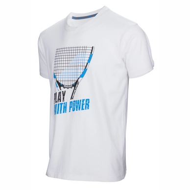 T-shirt de Tennis Babolat Core Pure A/S/D Tee Men White