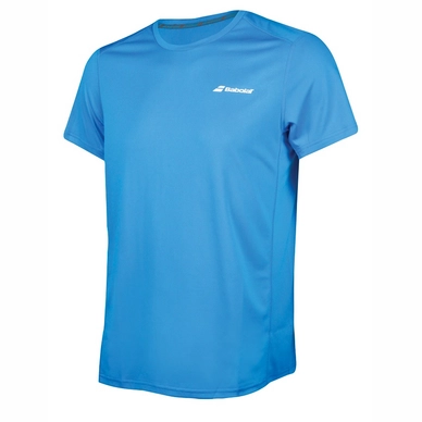 T-shirt de Tennis Babolat Men Core Flag Club Tee Diva Blue