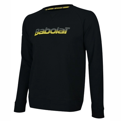 Pull de Tennis Babolat Men Core Sweatshirt Black Black