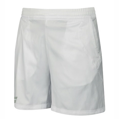 Tennisbroek Babolat Men Core Short 8'' White White