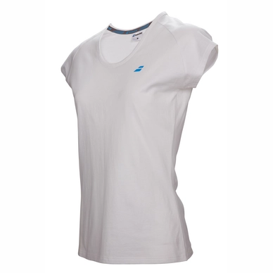 T-shirt de Tennis Babolat Core Babolat Tee Women White
