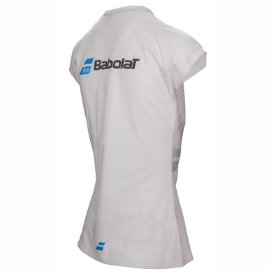Tennisshirt Babolat Core Babolat Tee Women White