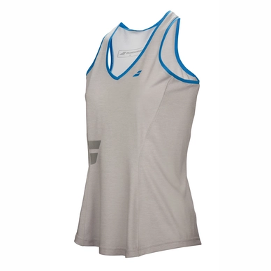Tanktop Babolat Core Crop Top Grey Damen