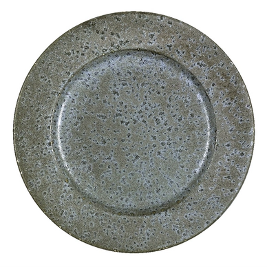 Serveerbord Bitz Stoneware Grey 30 cm