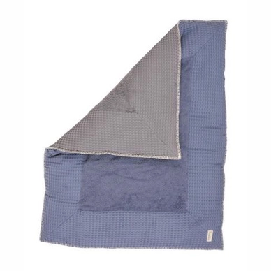 Boxkleed Koeka Amsterdam Stormy Blue (75 x 95 cm)
