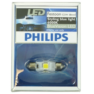 LED Verlichting Philips X-tremeVision 6000K 10,5x38mm