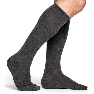 Sokken Woolpower Unisex Liner knee-high Grey