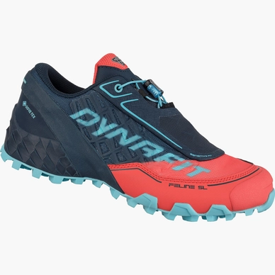 Chaussures de Trail Running Dynafit Femme Feline Sl Gore-Tex Hot Coral Blueberry