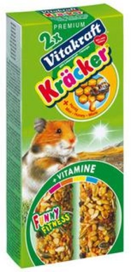 Knaagdierensnacks Vitakraft Kräcker Honing Hamster (10 Stuks)