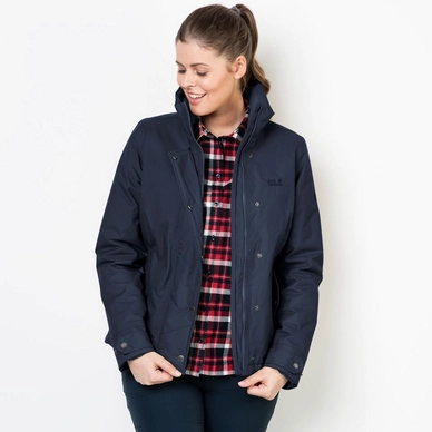 Winterjas Jack Wolfskin Women Dorset Jacket Midnight Blue