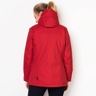Winterjas Jack Wolfskin Women Northern Lake True Red