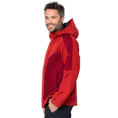 Jas Jack Wolfskin Men Venture Tour Peak Red