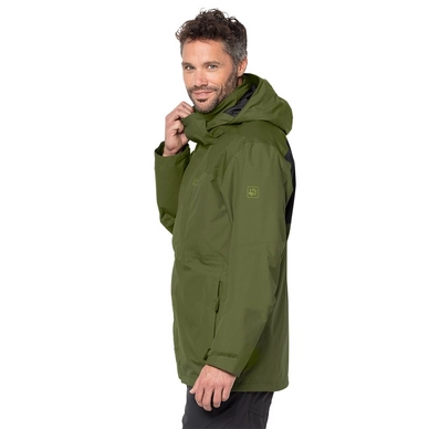 Jas Jack Wolfskin Men Echo Peak Flex Cypress Green