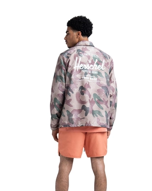Jas Herschel Supply Co. Men's Voyage Coach Brushstroke Camo White Classic Logo
