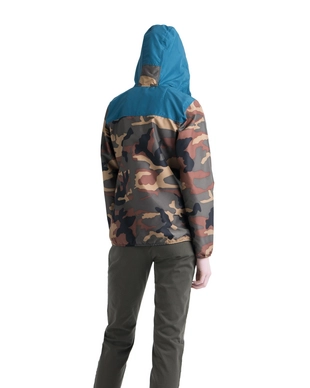 Jas Herschel Supply Co. Women's Voyage Wind Woodland Camo/Deep Teal