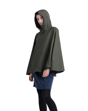 Poncho Herschel Supply Co. Women's Voyage Poncho Dark Olive (M/L)