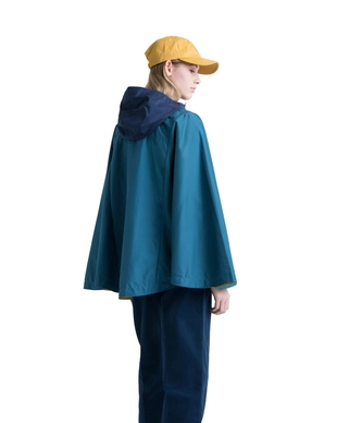 Poncho Herschel Supply Co. Women's Voyage Poncho Deep Teal/Peacoat (M/L)