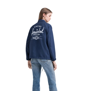 Jas Herschel Supply Co. Women's Voyage Coach Peacoat/White Classic Logo