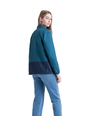 Jas Herschel Supply Co. Women's Voyage Coach Deep Teal/Peacoat