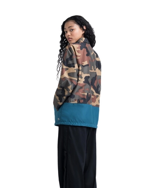 Jas Herschel Supply Co. Women's Voyage Coach Woodland Camo/Deep Teal