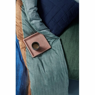 Dekbedovertrek Oilily Rustic Lines Blue Green Satijn