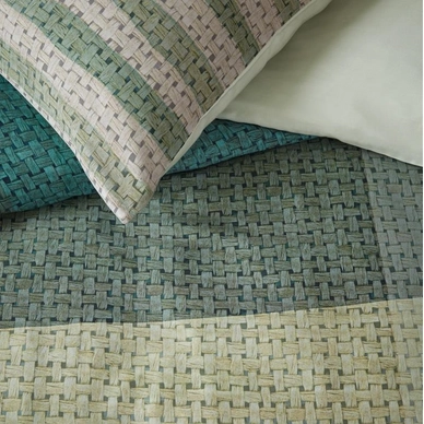 Dekbedovertrek Beddinghouse Raffia Green Satijn