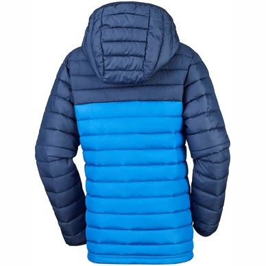 Jas Columbia Youth Powder Lite Boys Hooded SuperBlue Collegiate Navy