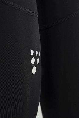 Legging Craft Men Delta 2.0 Long Tights Black Silver Reflective