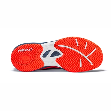 Tennisschoen HEAD Junior Sprint 2.5 Dark Blue Neon Red