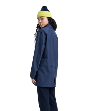Jas Herschel Supply Co. Women's Voyage Long Coach Peacoat
