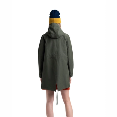 Jas Herschel Supply Co. Women's Classics Fishtail Parka Dark Olive