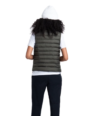 Bodywarmer Herschel Supply Co. Women's Featherless Vest Dark Olive