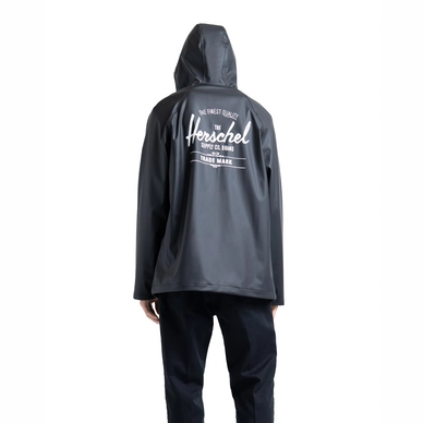 Jas Herschel Supply Co. Men's Rainwear Classic Black/White Classic Logo
